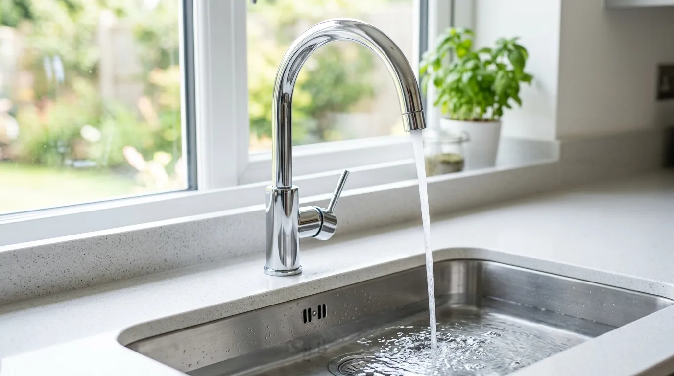 Local Plumbing Master Pros same day plumber fixing a faucet in Ames, TX