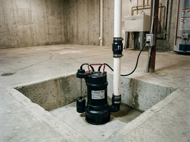 Sump Pump Installation Plumber in Ames, TX